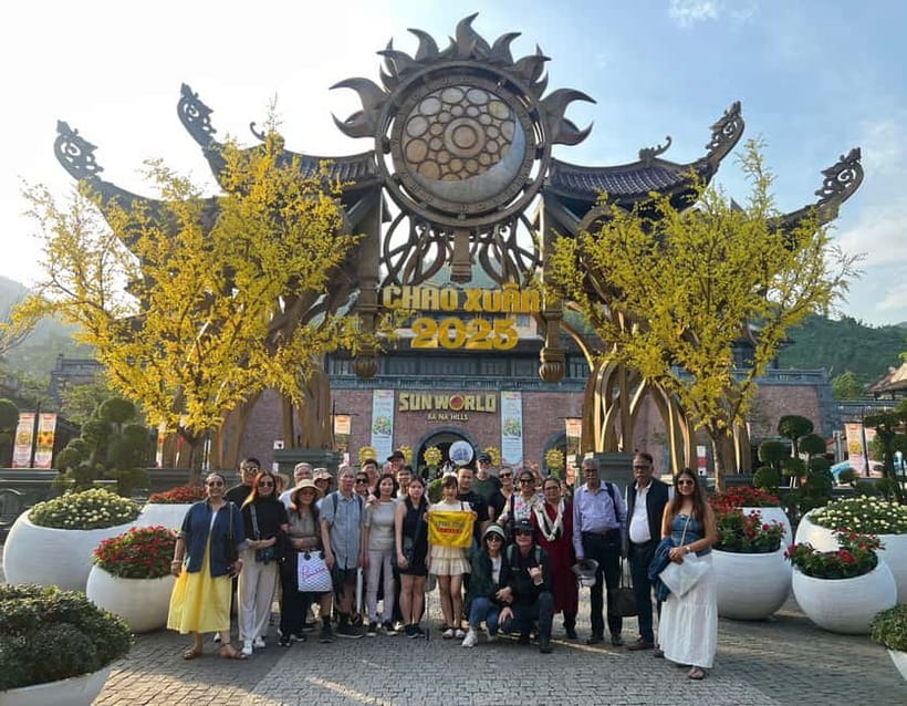 From Da Nang: Golden Bridge Ba Na Hills Full-Day Group Tour - Linh Ung Pagoda and the Le Jardin Flower Garden