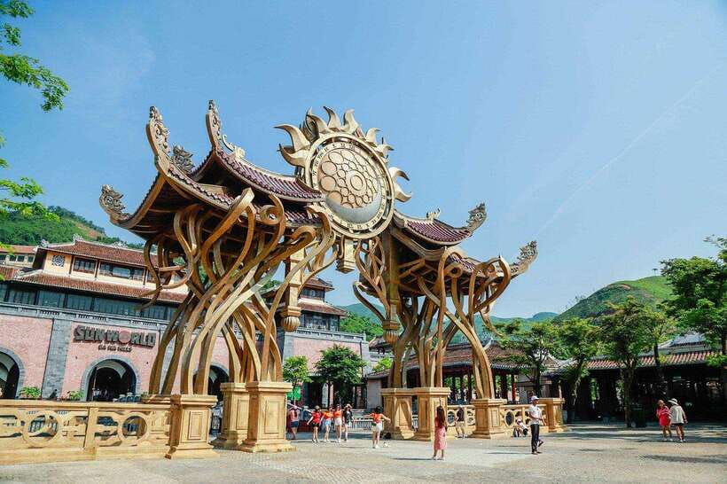 From Da Nang/Hoi An: Ba Na Hills and Golden Bridge Day Trip - Lava Train and the newer themed areas
