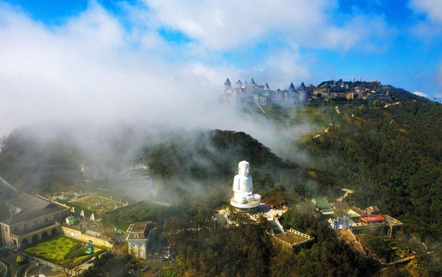 From Da Nang/Hoi An: Ba Na Hills Golden Bridge small group - Buffet lunch above the clouds