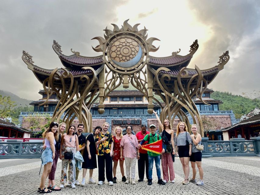 From Da Nang/Hoi An: Ba Na Hills Golden Bridge small group - French Village, Fantasy Park, and 90-plus activities