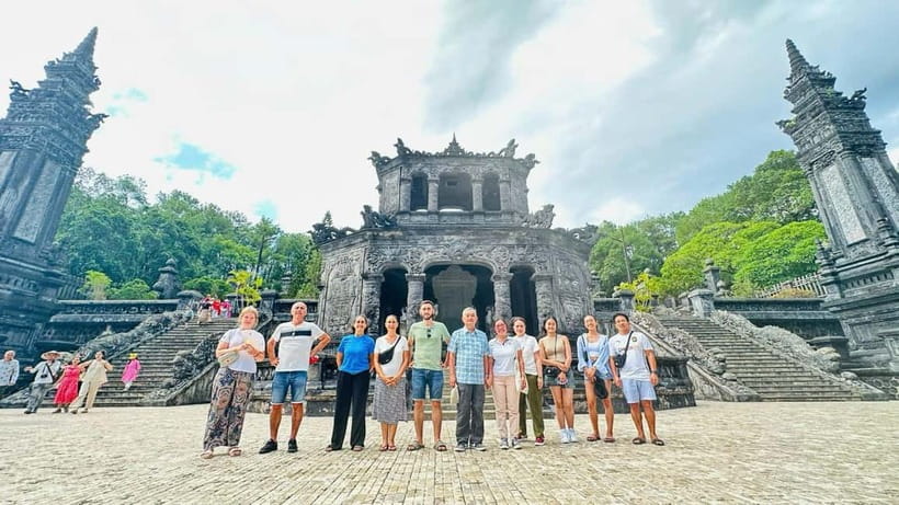From Da Nang: Hue City Full-Day Tour with Lunch (Group tour) - Khai Dinh Tomb and its unusual design