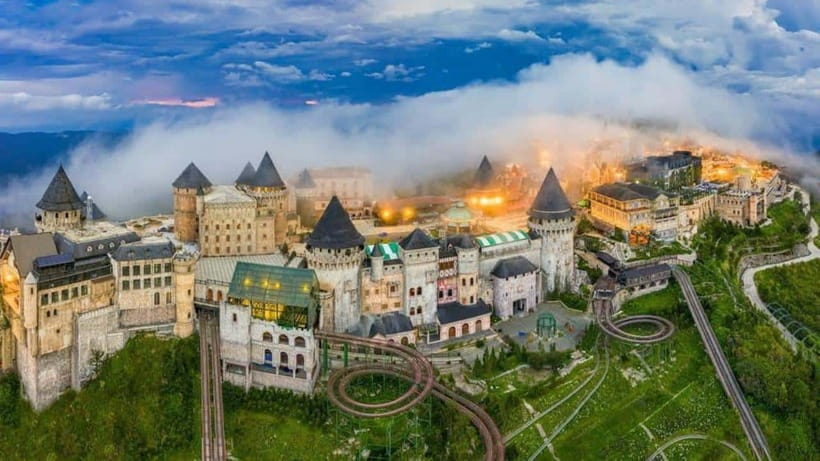From Hoi An/Da Nang: Ba Na Hills and Golden Bridge Day Trip - The cable car up Ba Na Hills