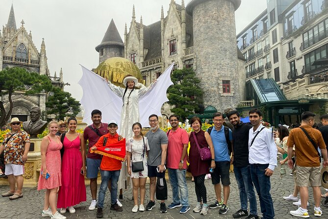 Full Day Golden Bridge and Ba Na Hills Small Group Tour - Golden Bridge and the first mountain level