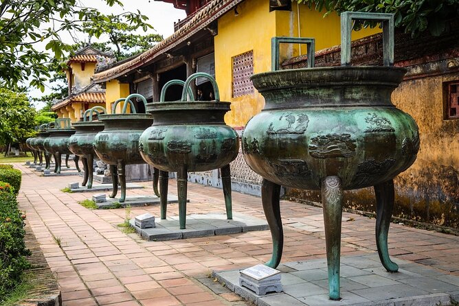 Full-Day Hue Imperial City with/without Hai Van Mountain Pass - Thien Mu Pagoda beside the river