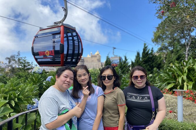 Full-Day Private Tour in Golden Bridge and Ba Na Hills - Flower gardens, pagoda, and the mountain’s middle level