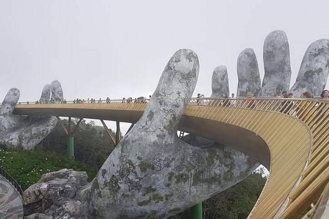 GOLDEN BRIDGE&BA NA HILL Private Tour-Early Start to Avoid Crowd - Golden Bridge and the giant stone hands