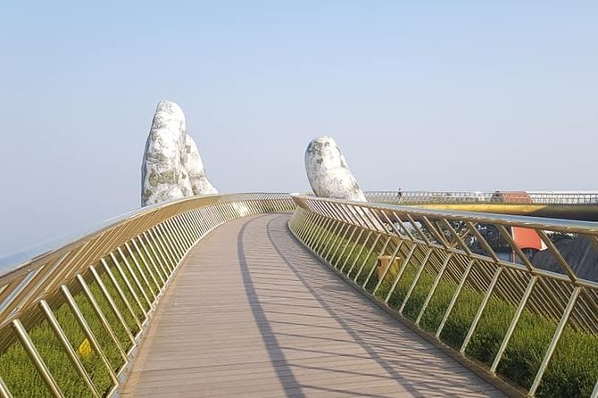 GOLDEN BRIDGE BA NA HILLS - CABLE CAR & Da Nang City PRIVATE TOUR - A quick look at Dragon Bridge