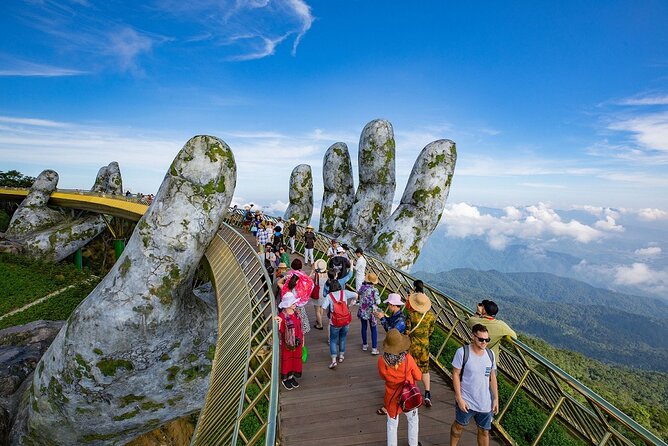 Golden Bridge -Ba Na Hills including buffet lunch ,Cable car 2 way From Da Nang - Key points to know before you go