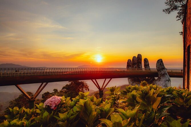 Golden Bridge -Ba Na Hills including buffet lunch ,Cable car 2 way From Da Nang - The first cable car over Ba Na forest