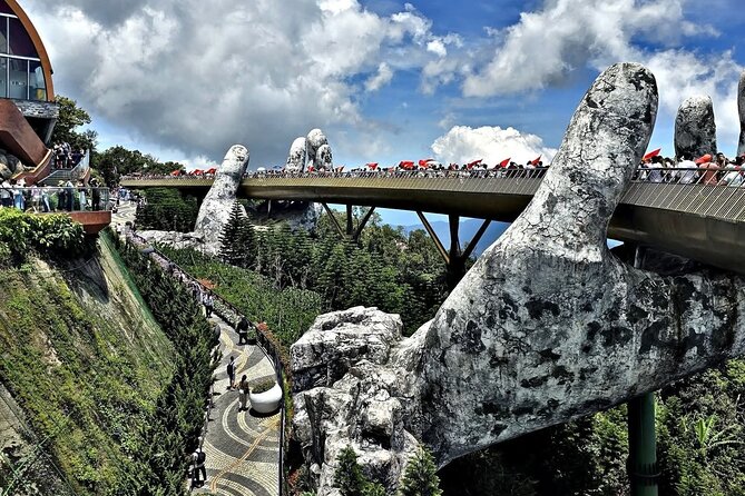 Golden Bridge & Ba Na Hills & Marble Mountain Private Tour - A local lunch gives the day breathing room
