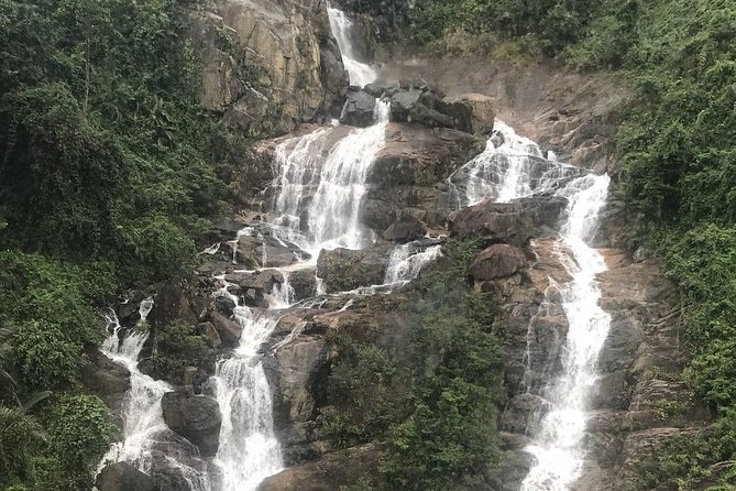 Golden Bridge & Ba Na Hills & Marble Mountain Private Tour - Marble Mountains brings caves and temples