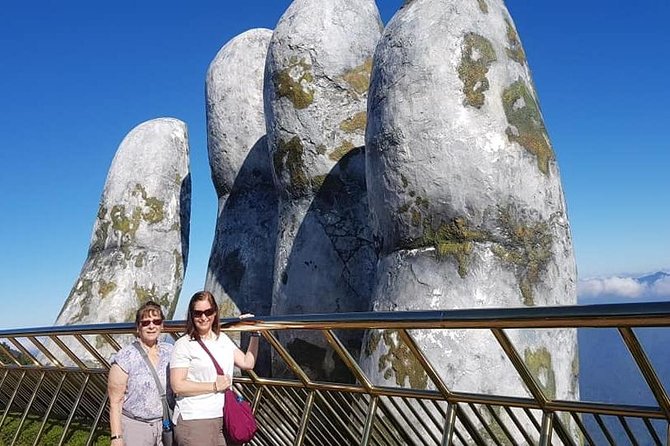 Golden Bridge Ba Na Hills & My Son Holyland - Private Guided Tour - Riding the cable car to Ba Na Hills