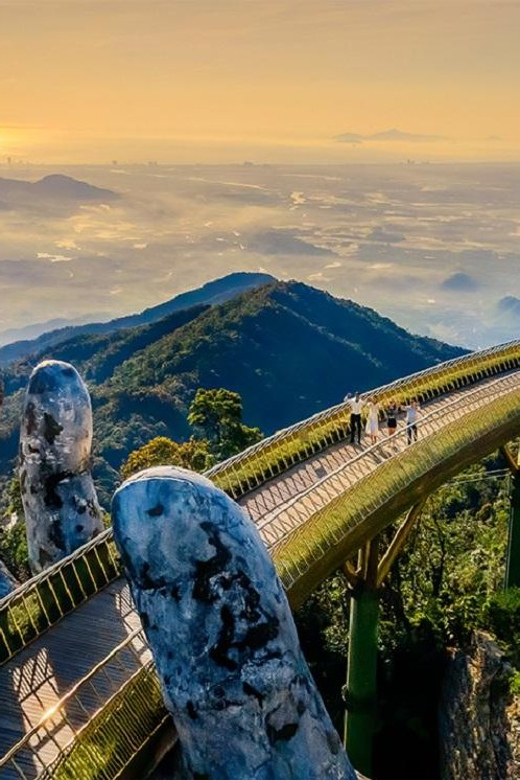 Golden Bridge - Ba Na Hills Small Group from Hoi An/ Da Nang - French Village is polished, playful, and artificial