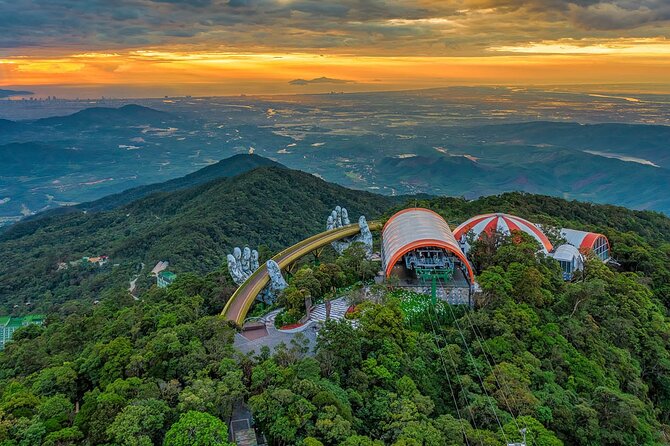 Golden Bridge Ba Na Hills with Buffets Lunch 2 ways cable car - Golden Bridge: the photo stop with a global profile