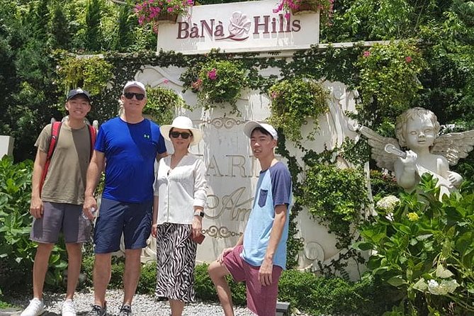 Golden Bridge-Dragon Bridge-Marble Moutain-Monkey Mountain fromHoi An or Da Nang - Son Tra Mountain and the Lady Buddha statue