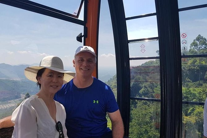 Golden Bridge-Dragon Bridge-Marble Moutain-Monkey Mountain fromHoi An or Da Nang - What a private guide changes
