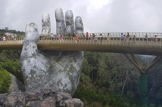 Golden Bridge & Hoi An City Tour with RiverBoat Ride-Night Market - Walking through Hoi An’s old quarter