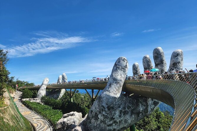 Golden Bridge-Marble Mountain-Hoi An City -Boat Ride-Night Market - Key points to know before booking