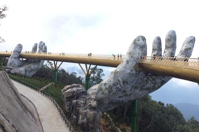 Golden Bridge-Marble Mountain-Hoi An City -Boat Ride-Night Market - Hoi An, the riverboat, and the night market