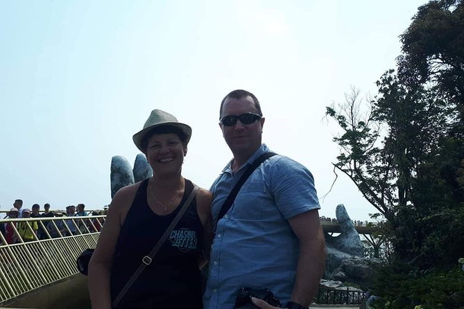 Golden Bridge-Marble Mountain-Hoi An City -Boat Ride-Night Market - Private touring and guide quality