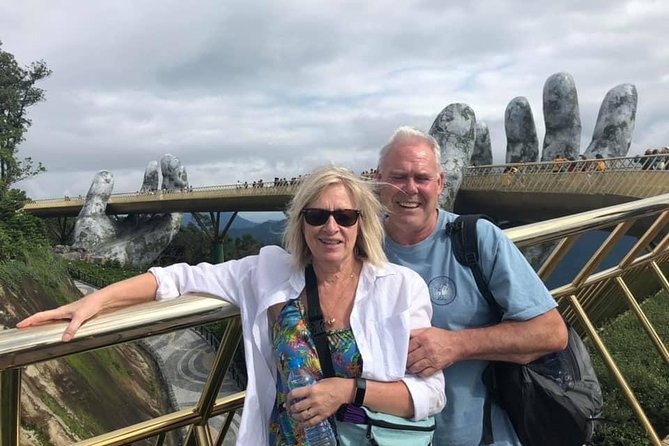 Golden Bridge-Monkey mountain-Dragon Bridge -Marble Mountain Fullday PrivateTour - Son Tra Mountain and the Lady Buddha