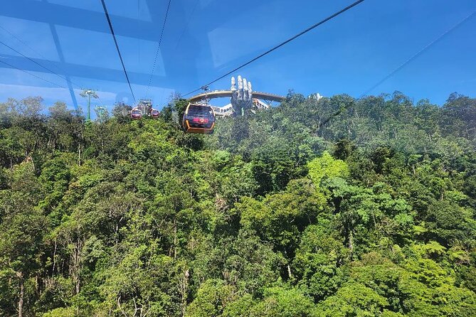 Golden Bridge-Monkey mountain-Dragon Bridge -Marble Mountain Fullday PrivateTour - Lunch, transport, and what the price really covers