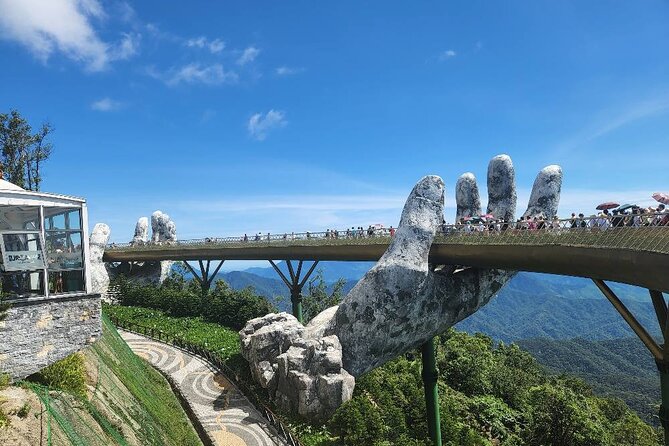 Golden Bridge-Monkey mountain-Dragon Bridge -Marble Mountain Fullday PrivateTour - The private format gives you useful control