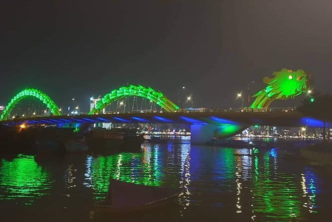 Guided Dragon Bridge Breathing Fire/Water & Da Nang city tour - Marble Mountains: caves, pagodas and wartime shelter