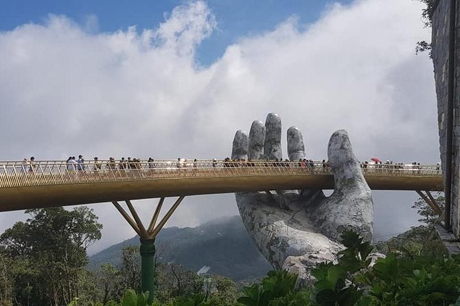 Guided Fullday Tour :Golden Bridge,Dragon Bridge,Marble Mountain,Monkey Mountain - Dragon Bridge in the heart of Da Nang