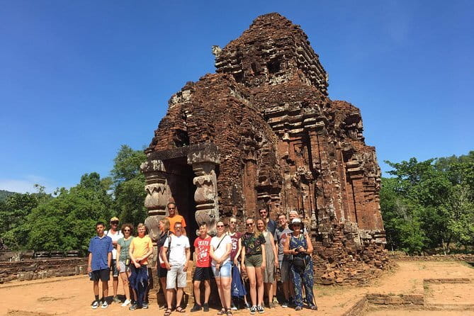 Guided Private My Son Sanctuary from Hoi An or Da Nang - Arriving at the tower-temples