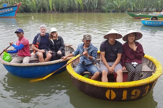 Guided Tour to Coconut Village,Basket Boat ride,Hoi An Walking Tour,Night Market - Hoi An old town in a compact walking tour