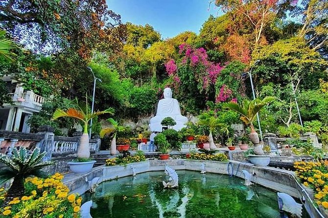 Guided Tour to Visit Marble Mountain,Lady Buddha Statue& Monkey Mountain by Jeep - Lady Buddha and Linh Ung Pagoda