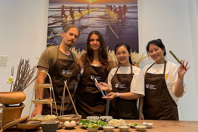 Happy Cooking Class in Danang - Sitting Down to Eat Your Own Meal