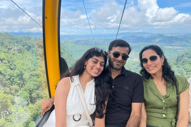 Hoi An/ Da Nang - Ba Na Hills - Golden Bridge Daily Tour - Riding the Ba Na Hills cable car