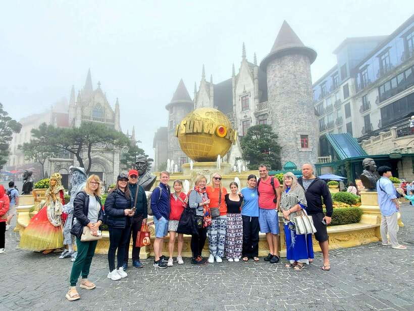 Hoi An / Da Nang to Ba Na Hills Day Trip with Golden Bridge - The upper summit viewpoint
