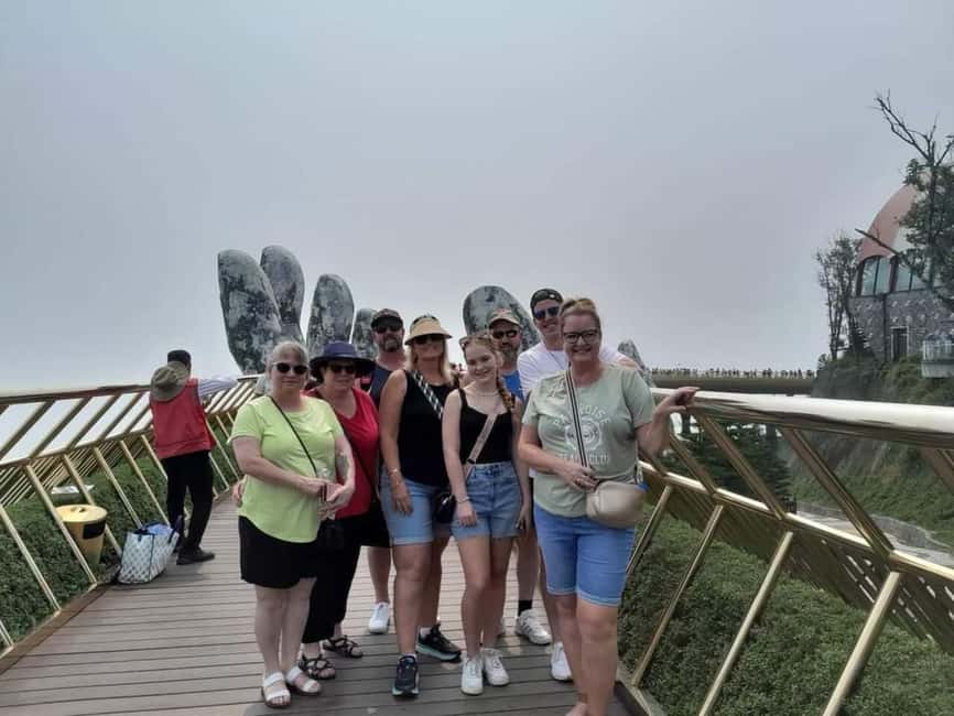 Hoi An/DaNang: Private Car Marble Mountain & Golden Bridge - Timing, energy, and what to bring