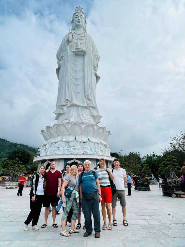 Hoian/Danang: Marble Mountain - Am Phu Cave & Lady Buddha - Huyen Khong and Tang Chon caves