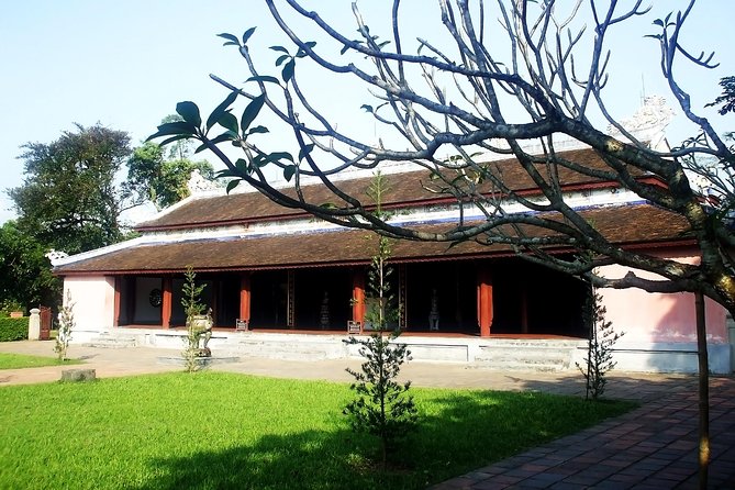 Hue City and The Citadel via Hai Van Pass Daily Small Group Tour - Thien Mu Pagoda beside the Perfume River