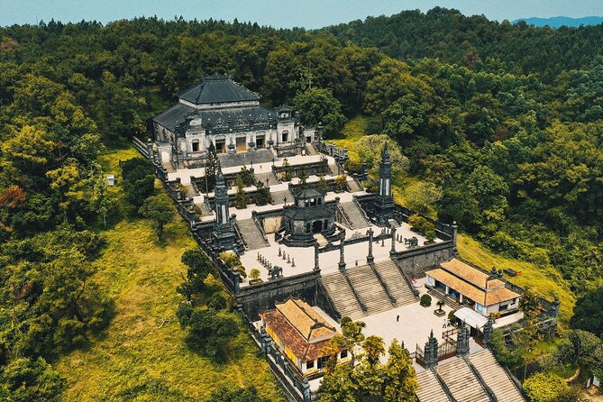 Hue Day Tour, Imperial Citadel, Khai Dinh Tomb & Thien Mu Pagoda - Khai Dinh Tomb shows imperial style at its most theatrical