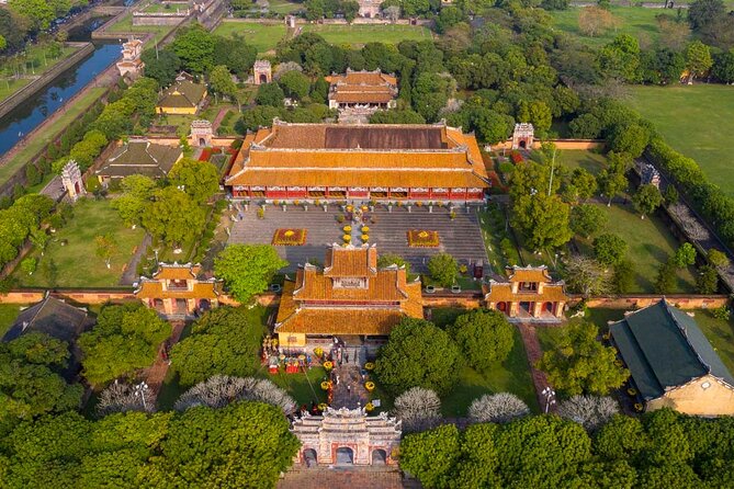 Hue Day Tour, Imperial Citadel, Khai Dinh Tomb & Thien Mu Pagoda - Thien Mu Pagoda brings a quieter finish