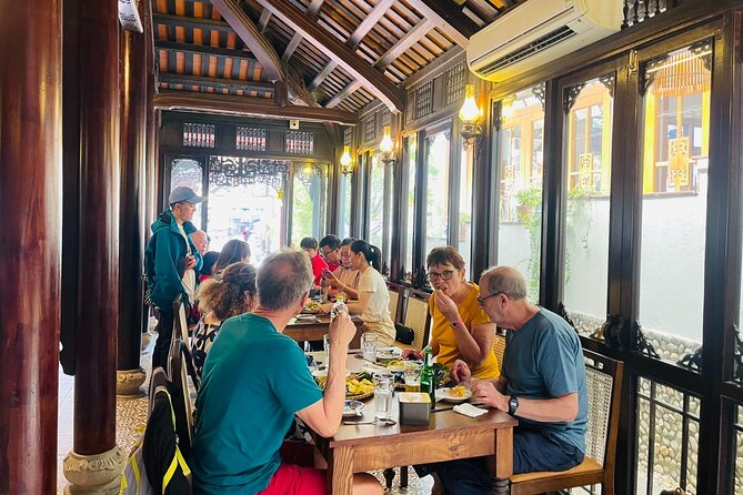 Hue Day Trip from Da Nang with Imperial Palace and Royal Tombs - Hue food, an herbal foot bath, and the value of comfort