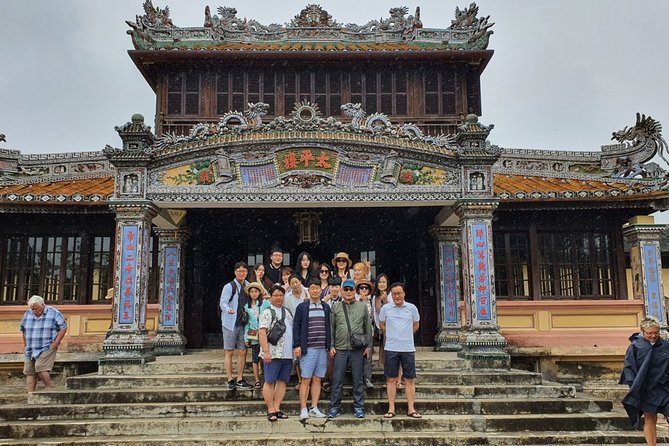 Hue Imperial City Daily Ingroup Tour via Hai Van Pass - A Hue lunch with local dishes