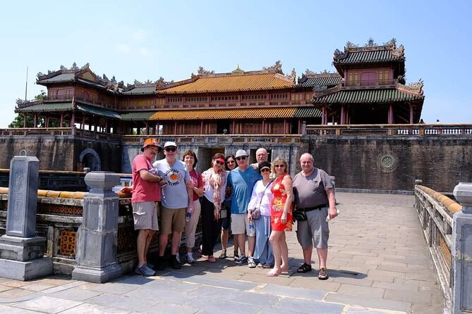 Hue Imperial City Full Day Small Group Tour from Da Nang - Thien Mu Pagoda beside the Perfume River
