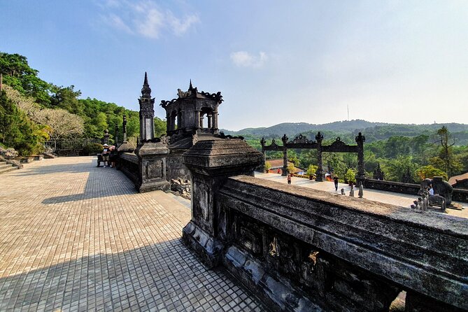 Hue Imperial City Private Tour with Royal Lunch - Thien Mu Pagoda beside the Perfume River