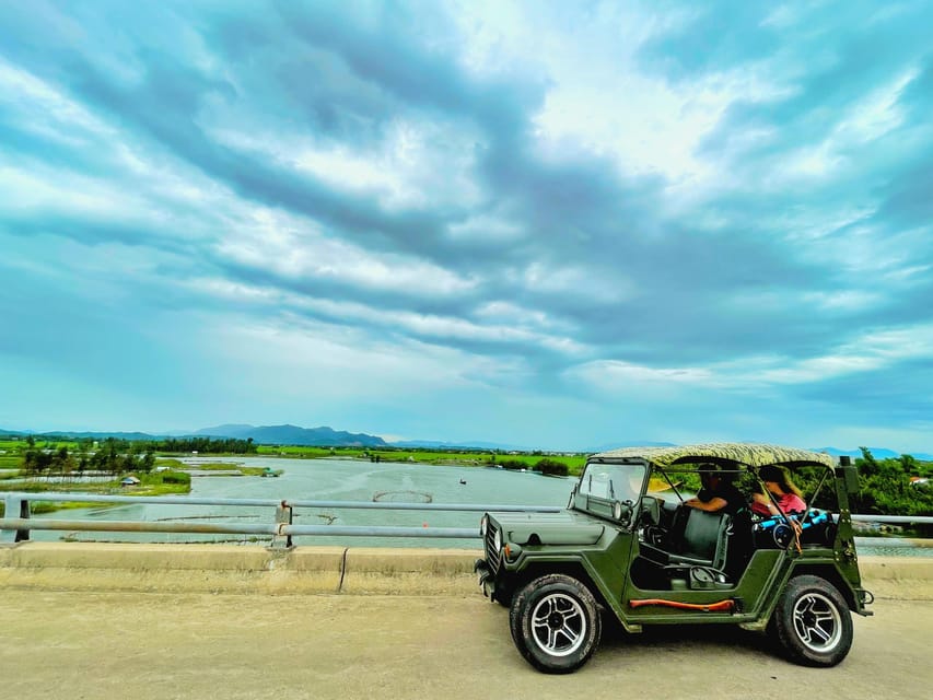 Hue To Hoi An By Jeep Via Hai Van Pass With Fabulous Stops - Lap An Lagoon connects scenery with daily work