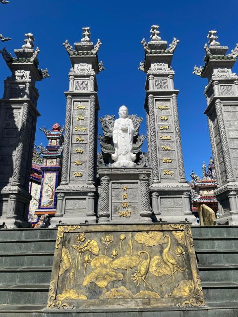 Hue: Transfer To Hoi An via Marble Moutain& An Bang Cemetery - Marble Mountains before Hoi An