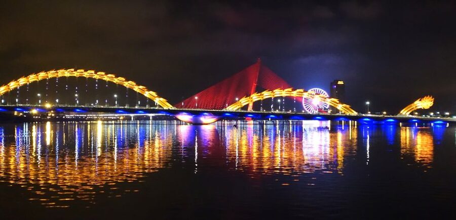 Lady Buddha, Marble Mountains, Da Nang by Night & Cruise - Climbing Marble Mountain and entering Am Phu Cave