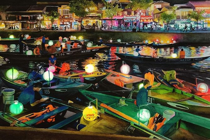 MARBLE MOUNTAIN-AM PHU Cave & HOI AN -Colourful Lantern Boat Ride - Marble Mountains begins with caves, pagodas, and a view