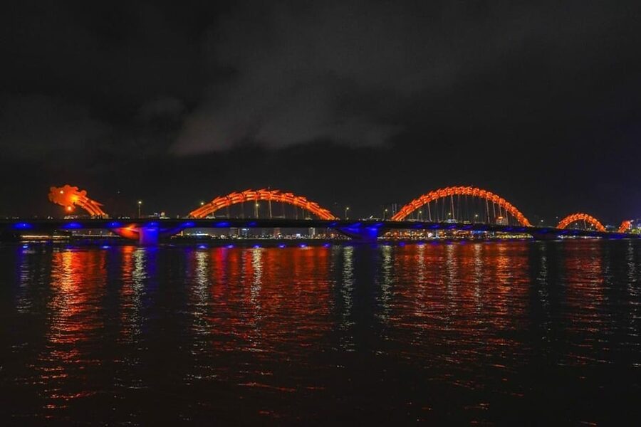 Marble Mountains - Han River Cruise -Dragon Bridge by night - Lady Buddha on Son Tra Peninsula