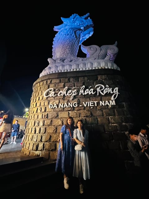 Marble Mountains - Han River Cruise -Dragon Bridge by night - Han River cruise after dark